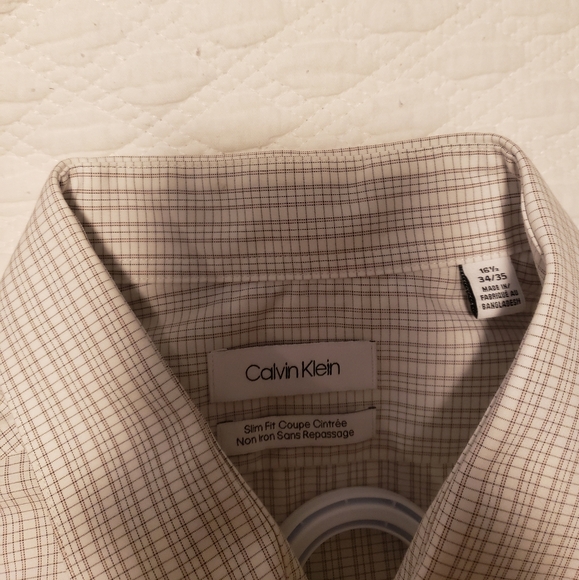 Mens Calvin Klein Dress Shirt Never Worn - Picture 2 of 2